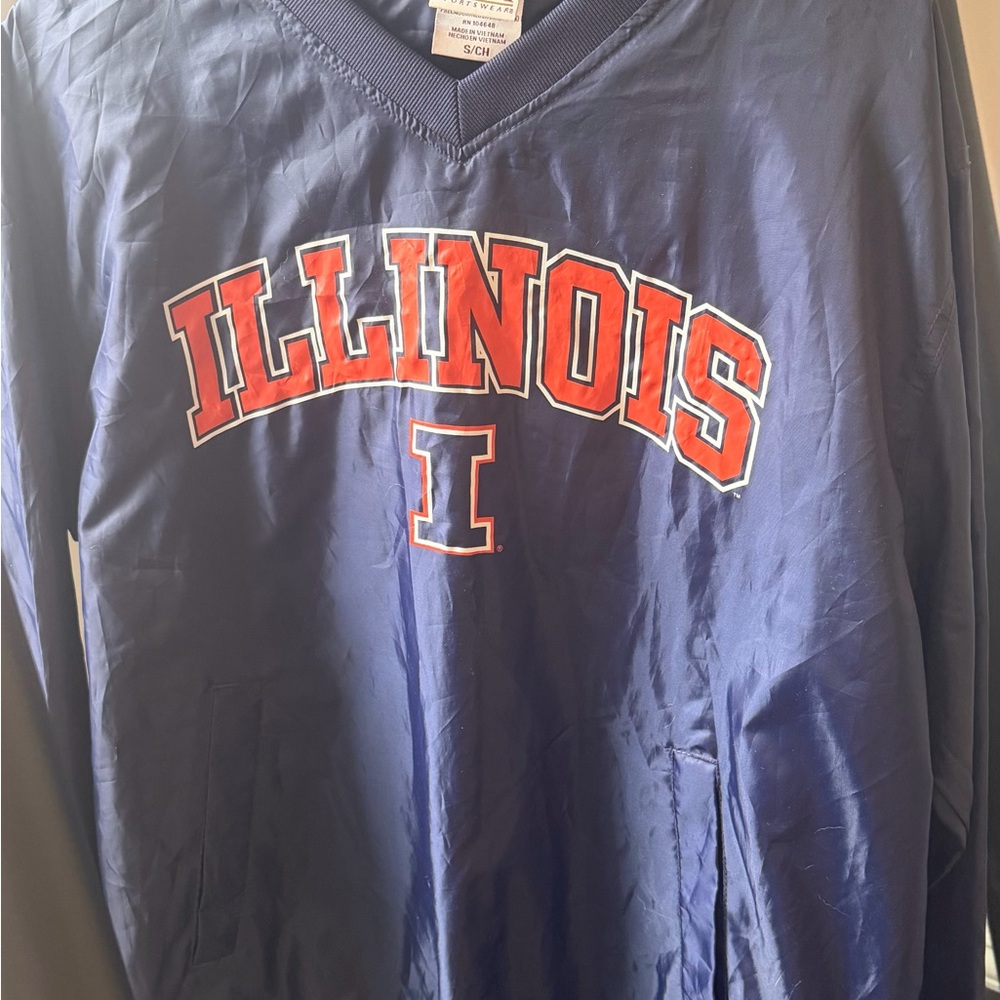 Illinois Blue Pullover